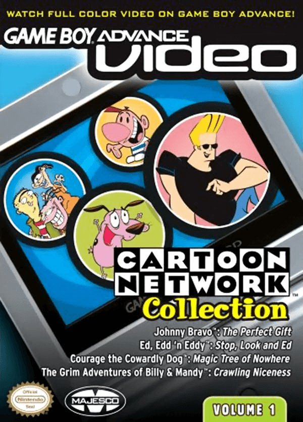 GBA Video Cartoon Network Collection Volume 1 box art for GameBoy Advance